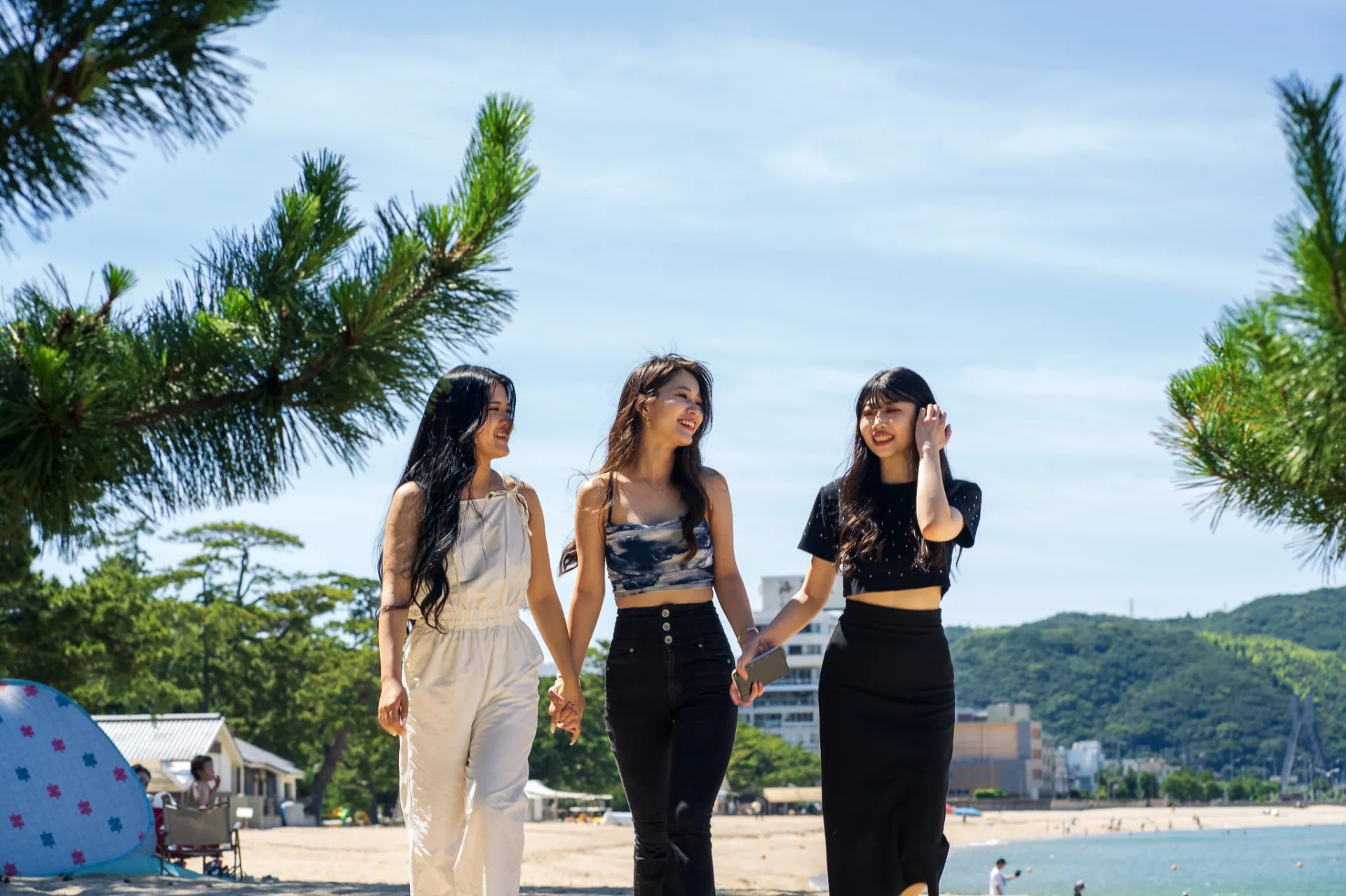 淡路島最大のビーチへもすぐ!ヴィランス淡路島から「大浜海浜公園」を楽しむ